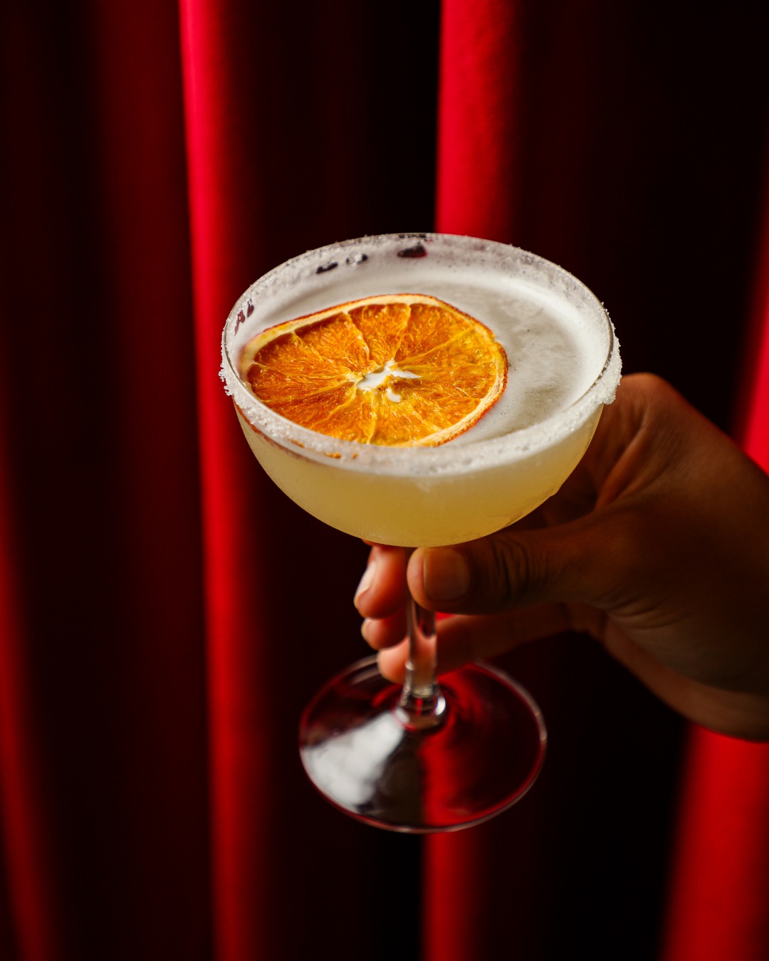 Craft cocktails at the bar